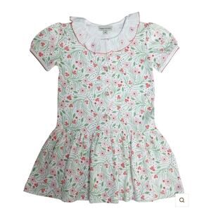 Marco & Lizzy Cherry Blossoms Girl's Dropped Waist‎ Dress NWT size 4T